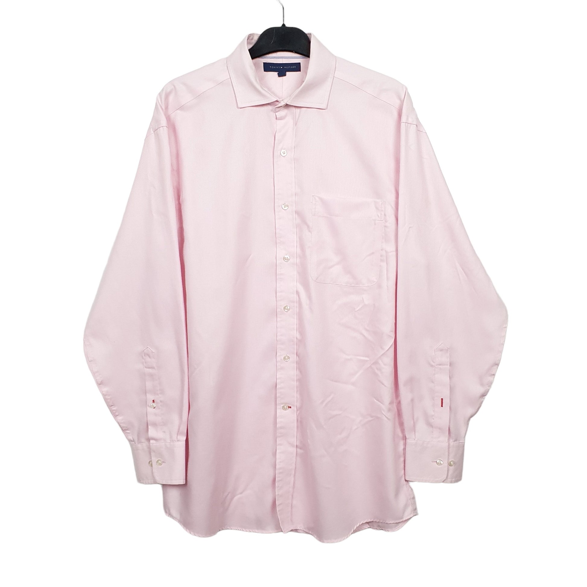 Tommy Hilfiger Long Sleeve Regular Fit Shirt Pink