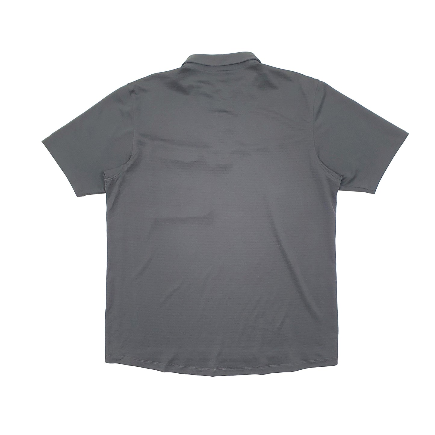 The North Face Short Sleeve Polyester Polo Shirt Grey