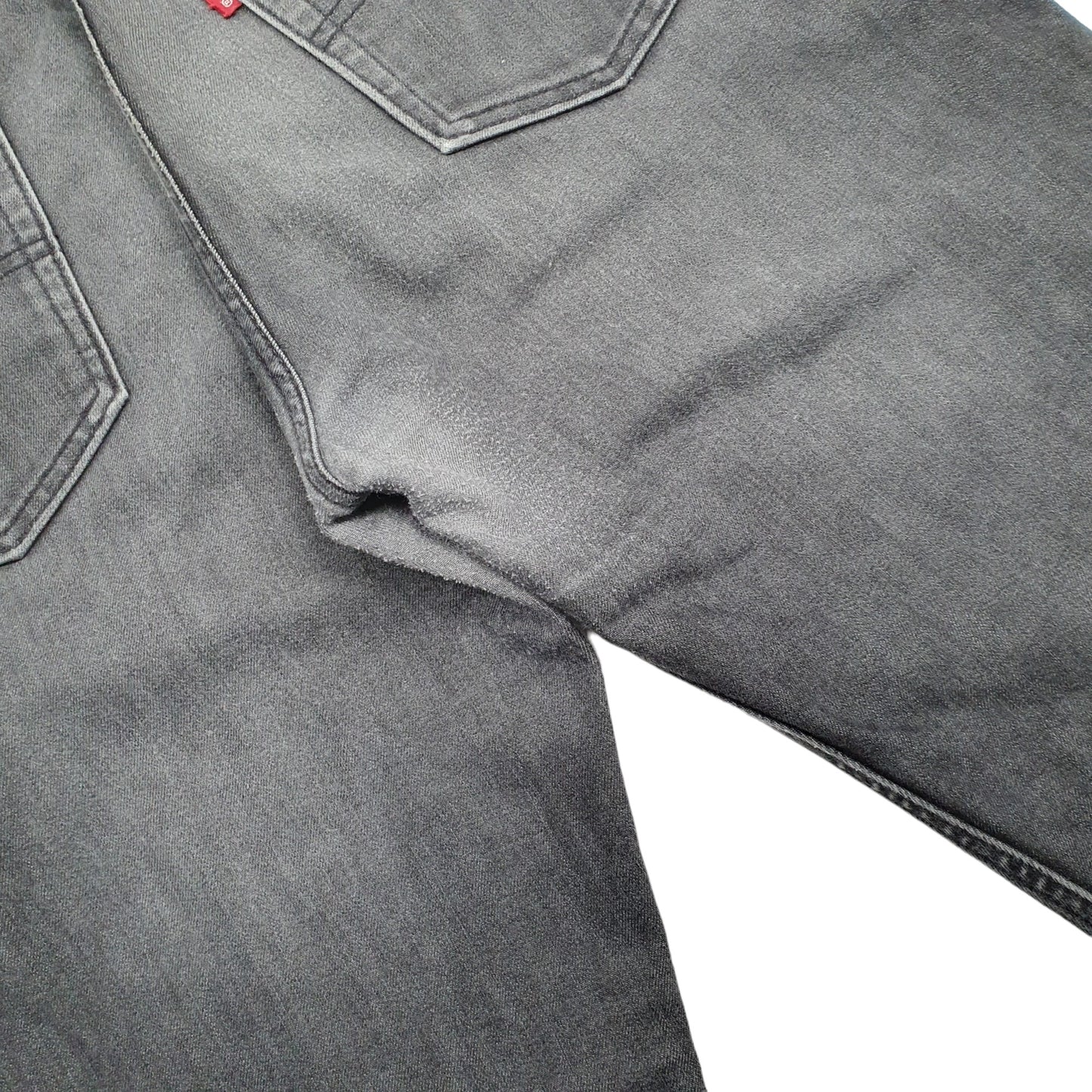 Mens Black Levis  504 JeansW33 L32