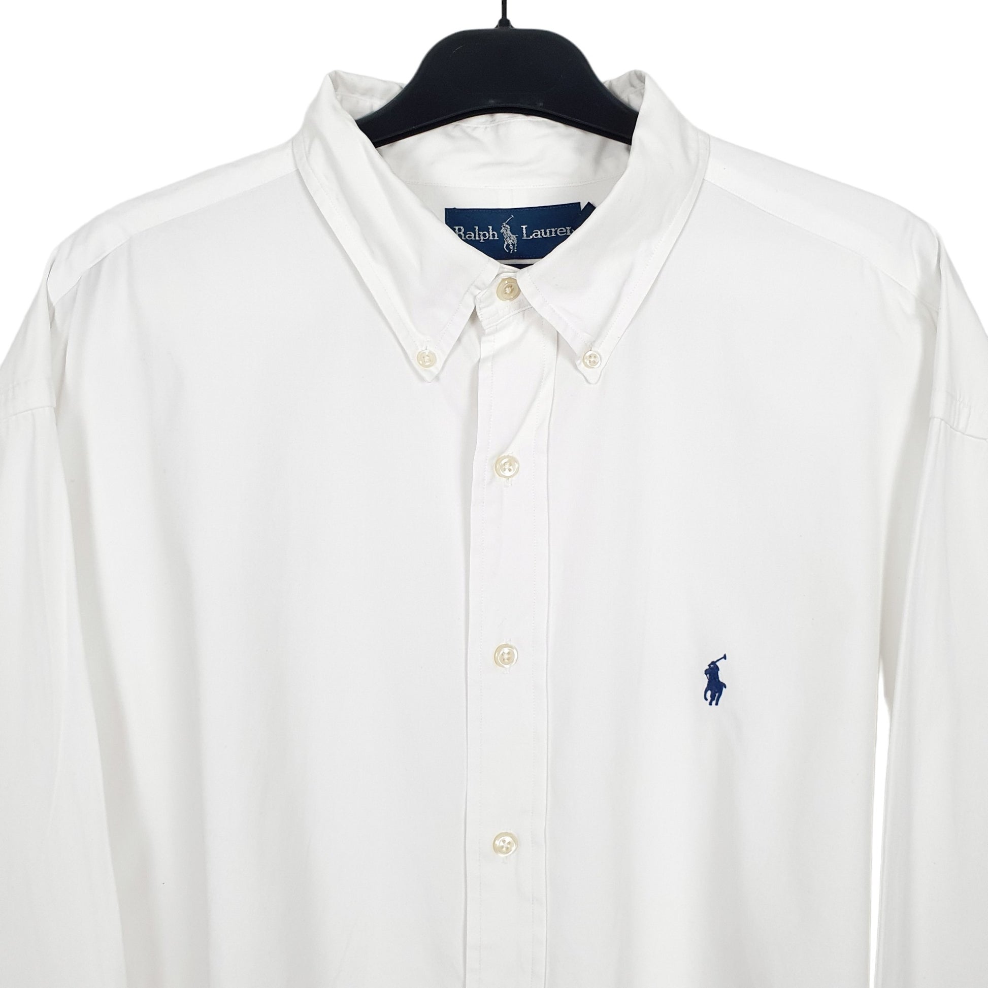Ralph Lauren Long Sleeve Yarmouth Fit Shirt White