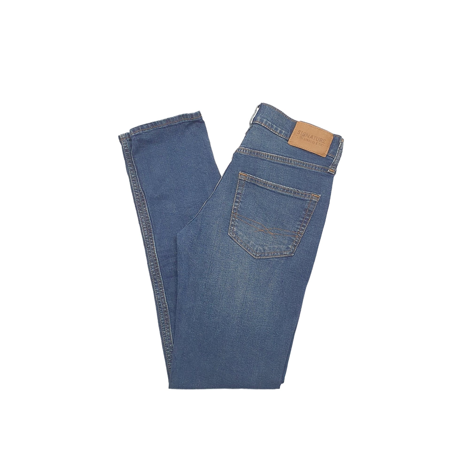 Levis Slim Super Skinny Fit Jeans W30 L32 Blue