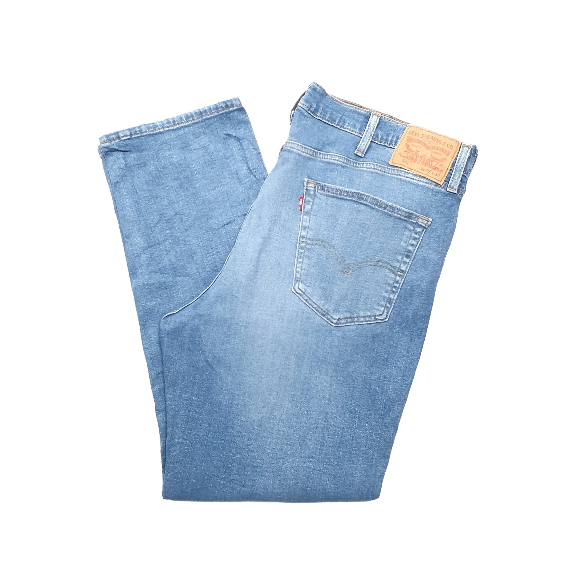 Levis 541 Tapered Fit Jeans W40 L32 Blue
