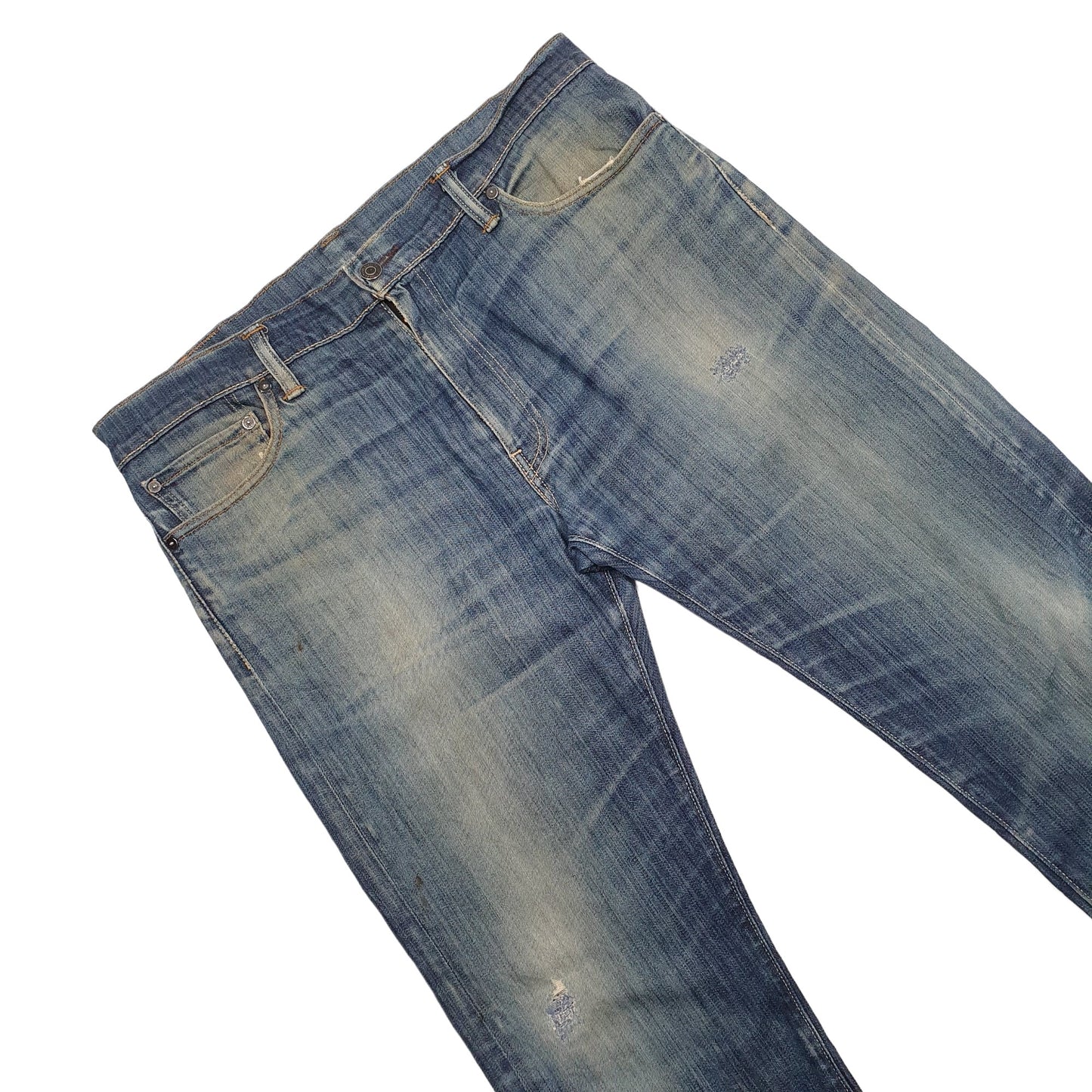 Mens Blue Levis  504 JeansW38 L32