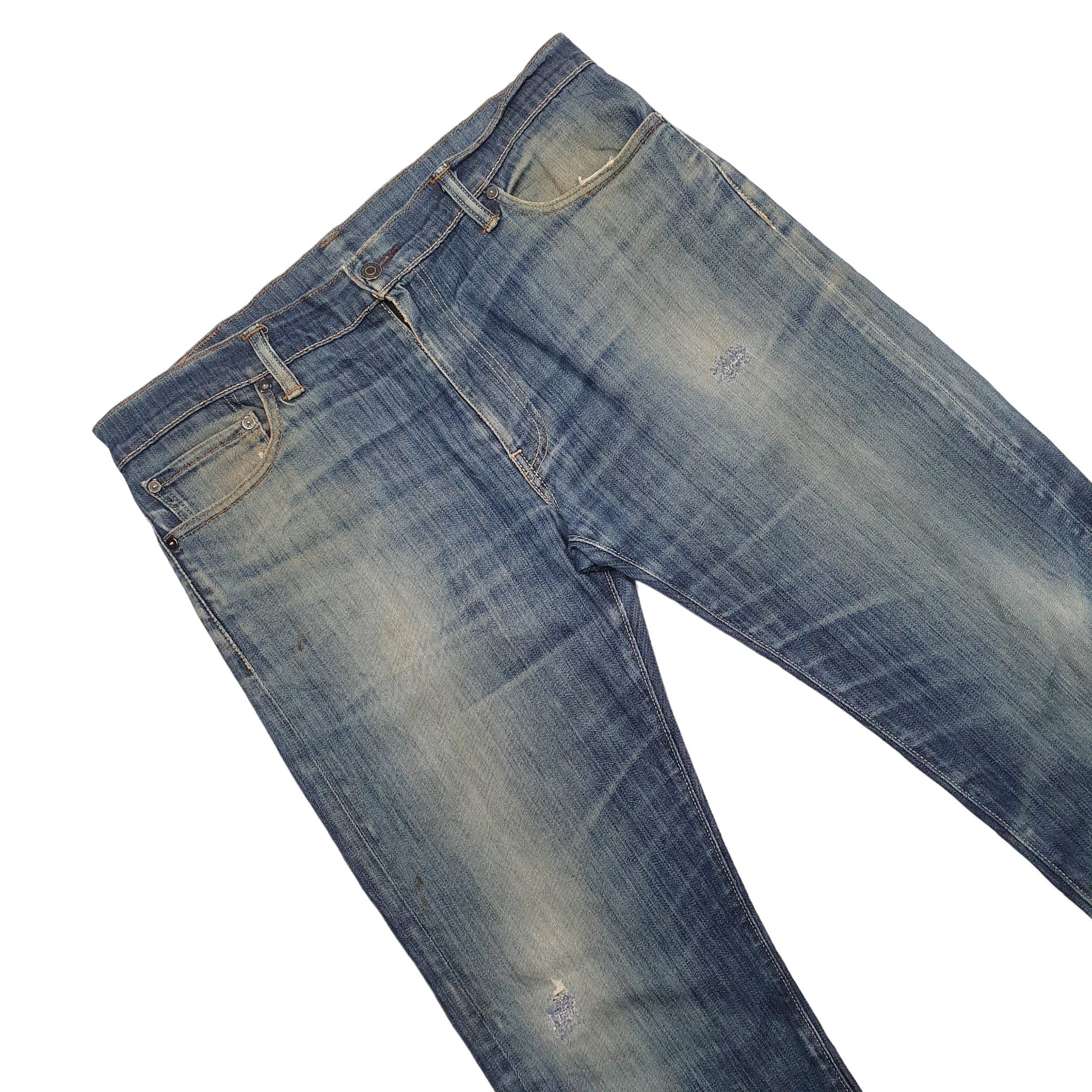 Mens Blue Levis  504 JeansW38 L32