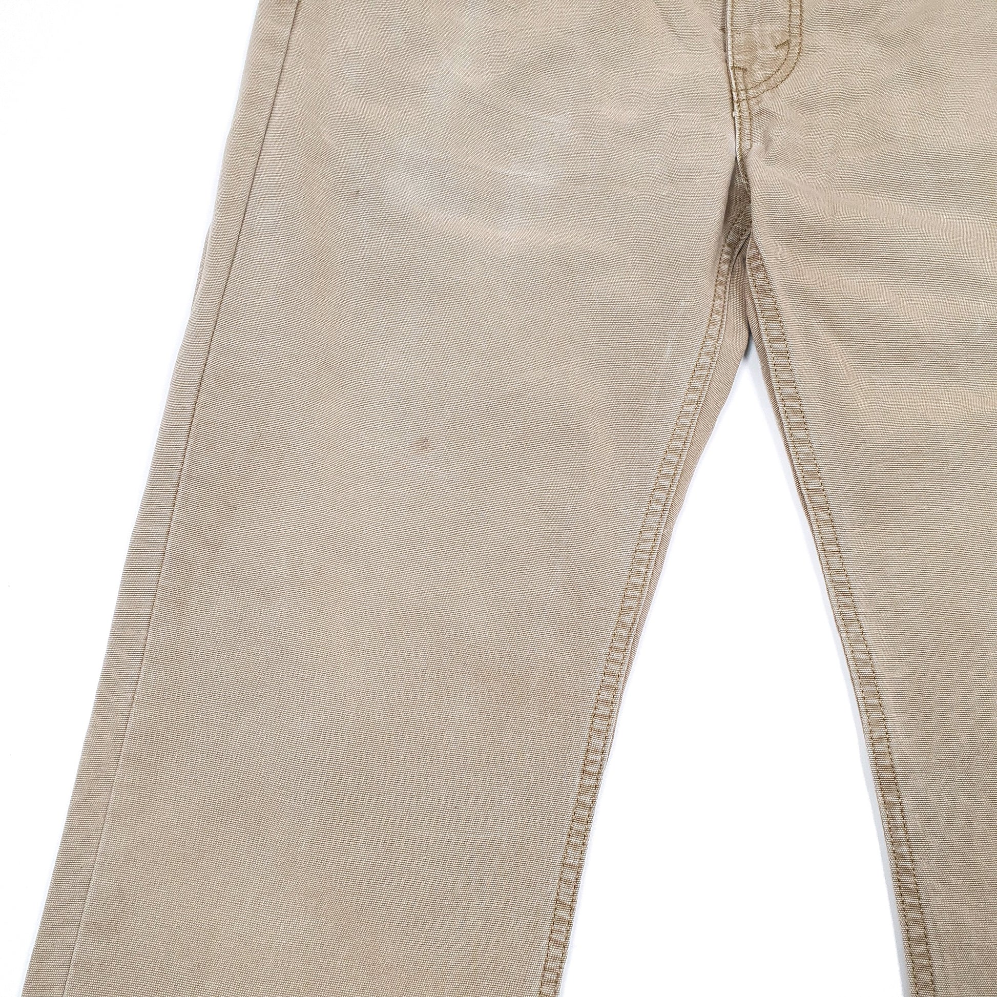 Levis 514 Straight Fit Jeans W34 L34 Beige