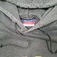 Mens Grey Champion Depauw University USA Hoodie Jumper