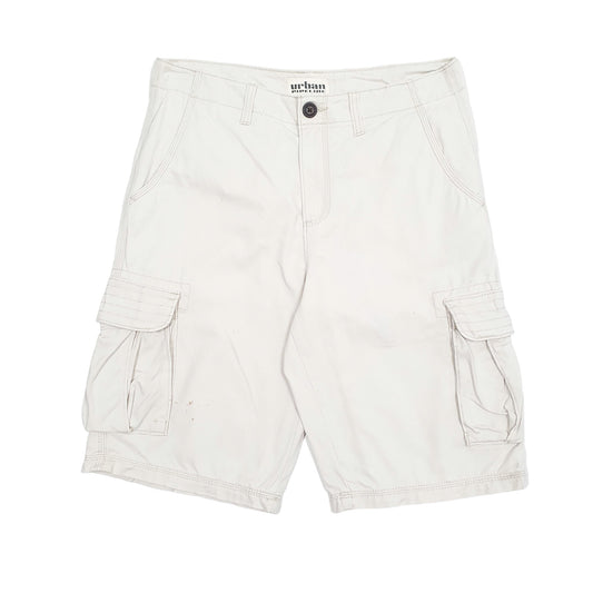 Mens Beige Urban Pipeline  Cargo Shorts