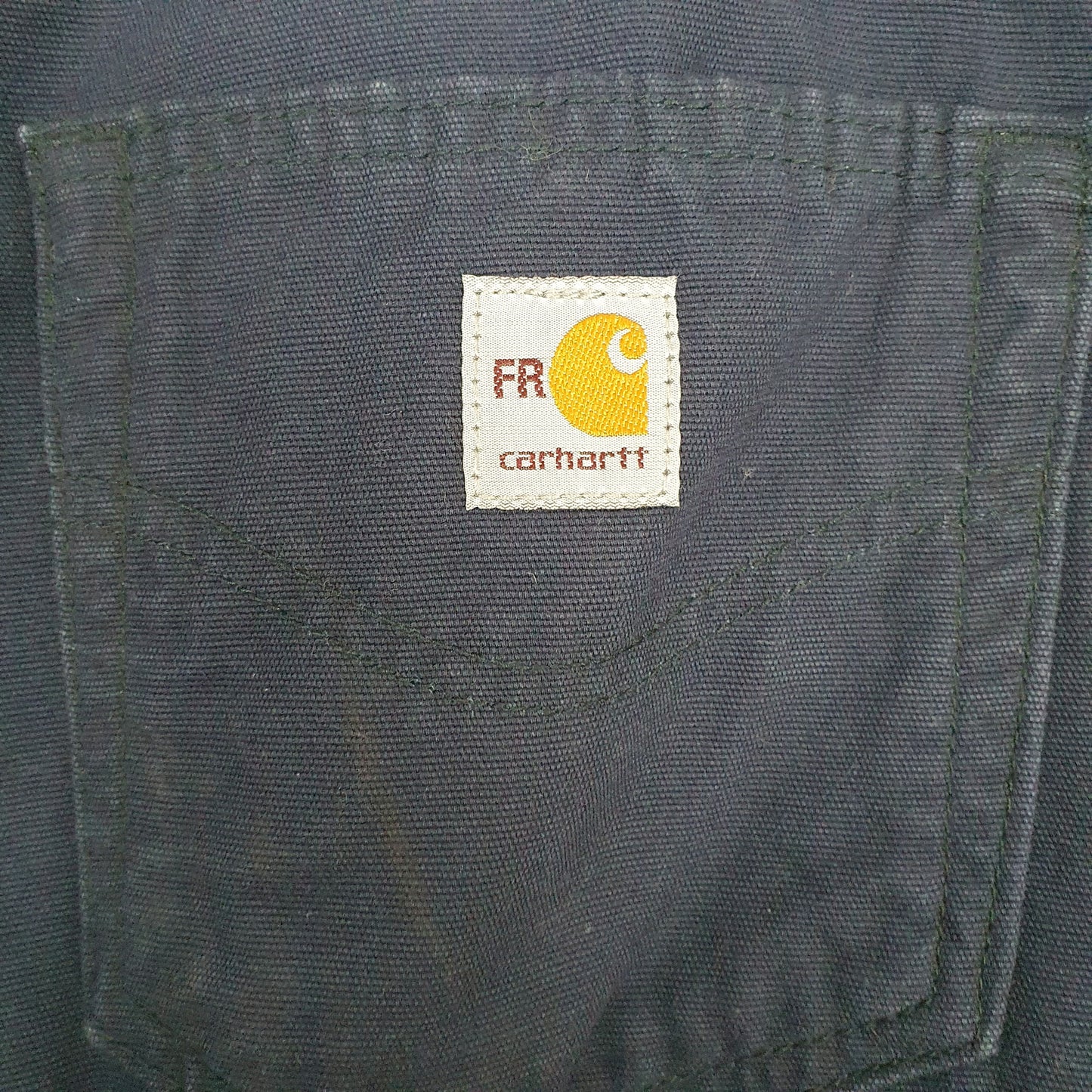 Mens Carhartt Navy Carpenter Trousers W38 L33 Navy