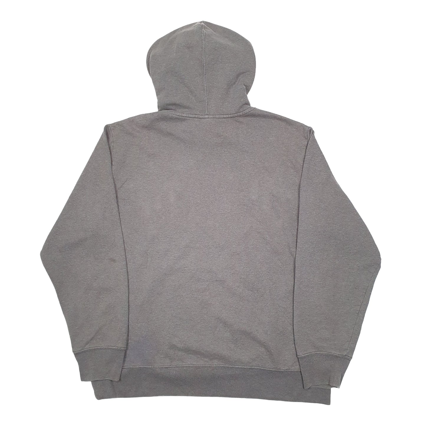 Mens Grey The North Face Spellout Hoodie Jumper