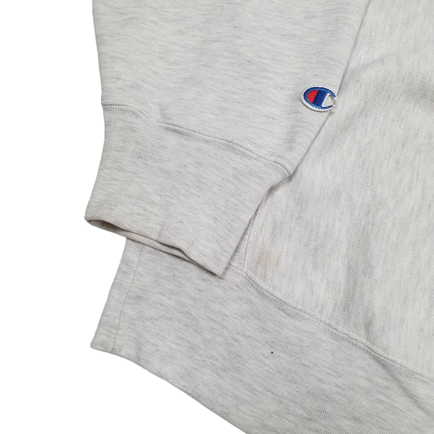 Mens Grey Champion Reverse Weave USA College North Carolina Crewneck Jumper