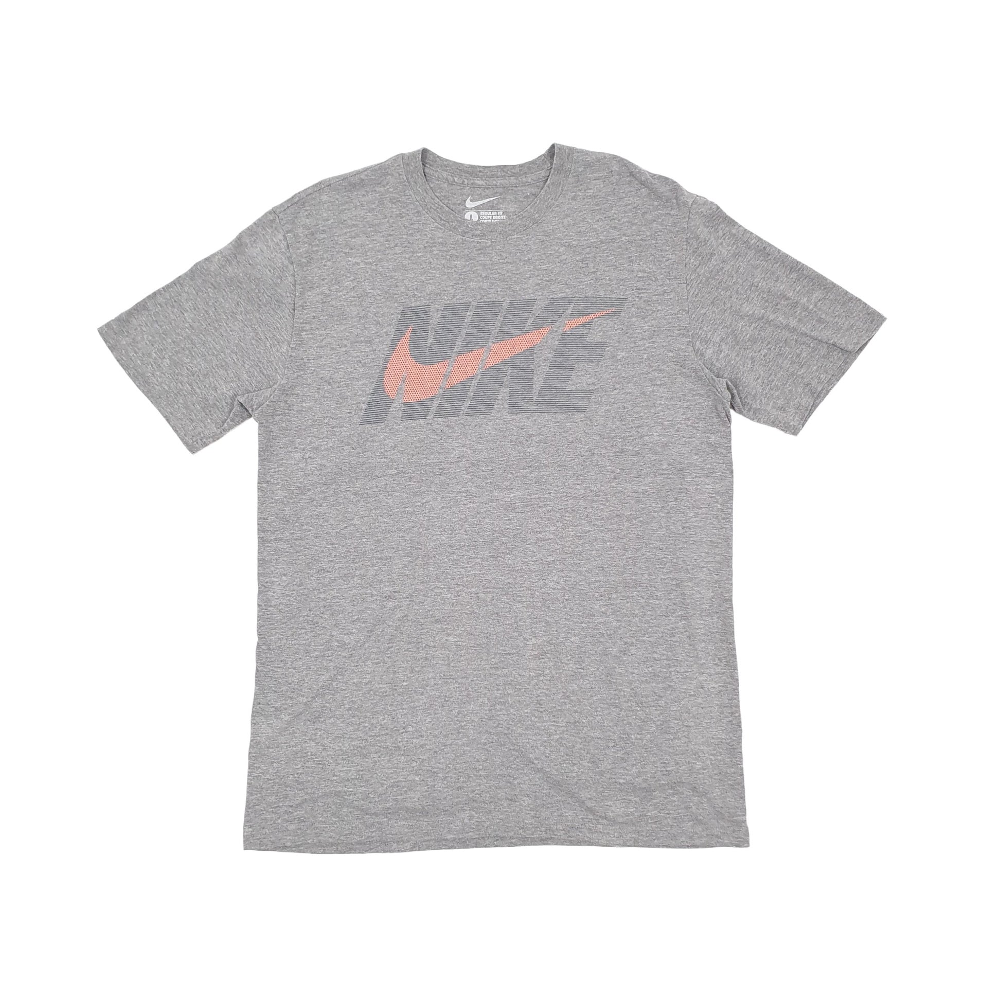 Nike Short Sleeve T Shirt Grey