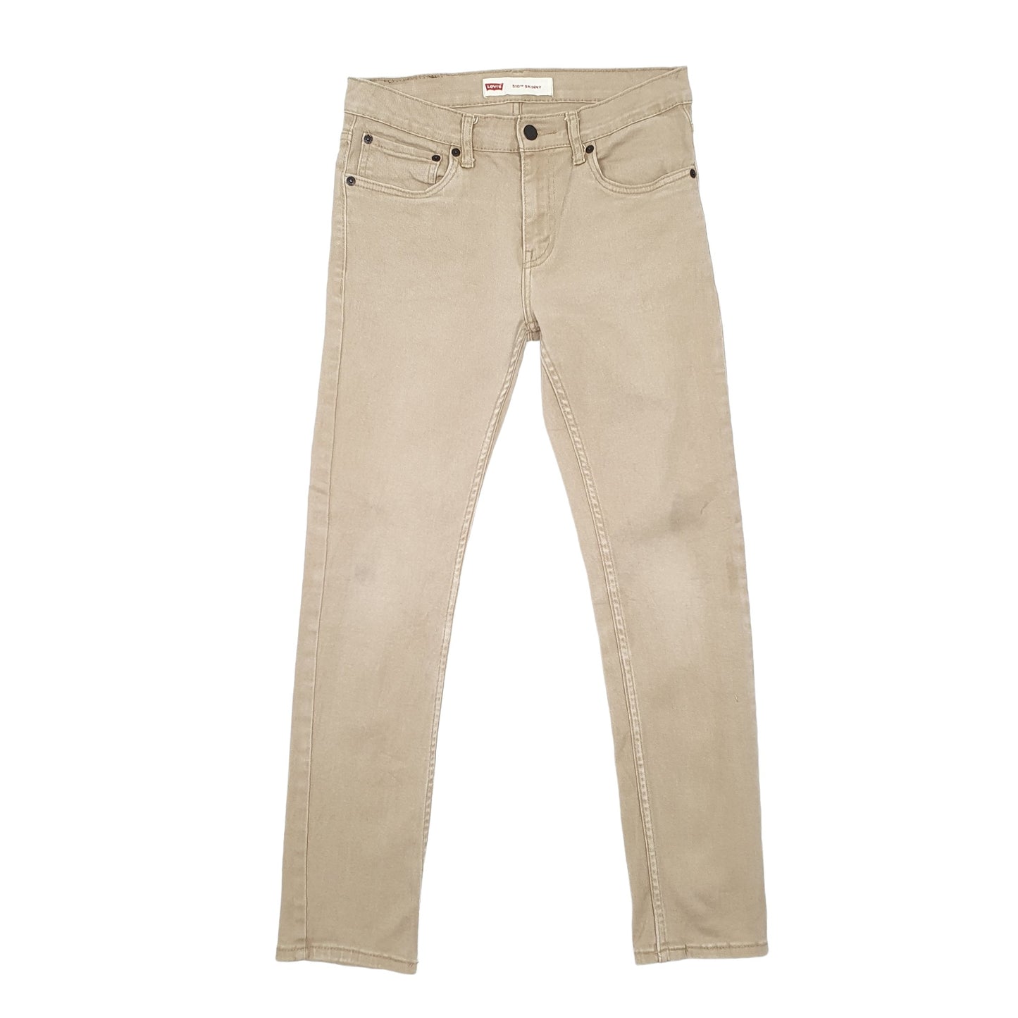 Levis 510 Skinny Fit Jeans W28 L28 Beige