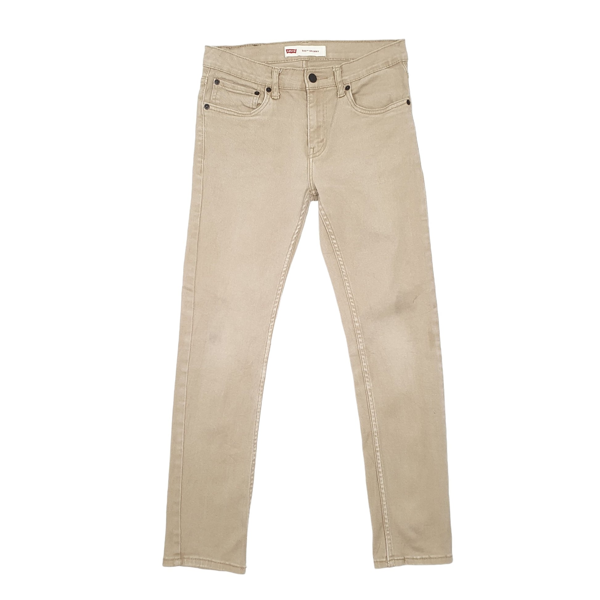 Levis 510 Skinny Fit Jeans W28 L28 Beige