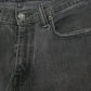 Levis 514 Straight Fit Slim Jeans W31 L30 Black