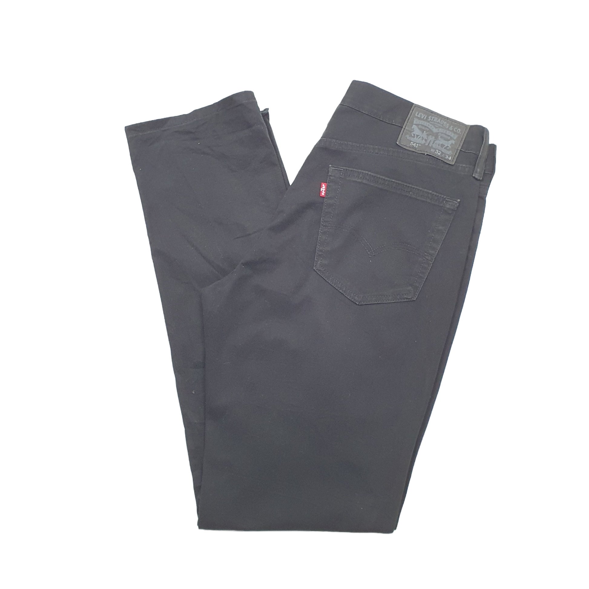 Levis 541 Tapered Fit Jeans W32 L34 Black