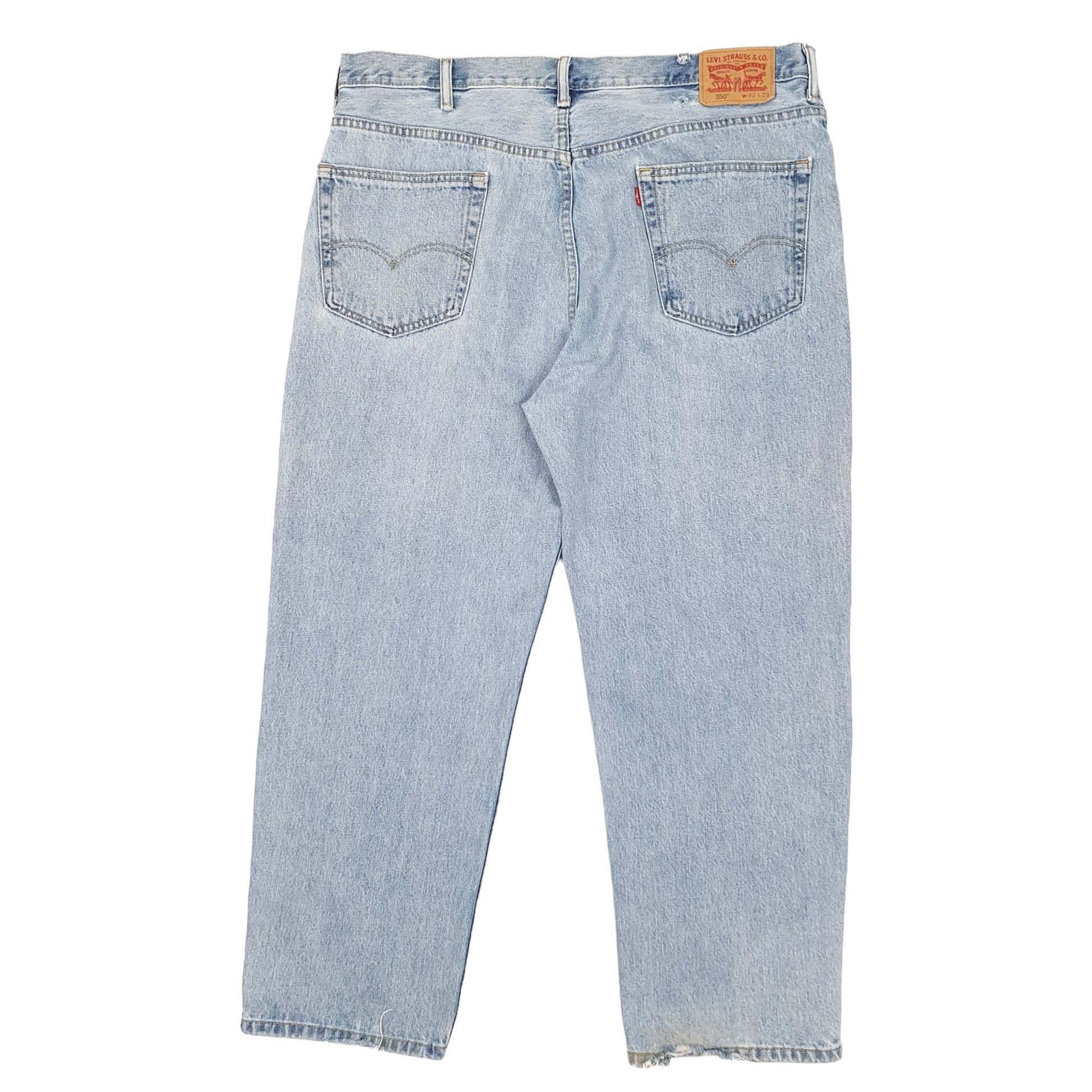 Levis 550 Relaxed Fit Jeans W42 L29 Blue