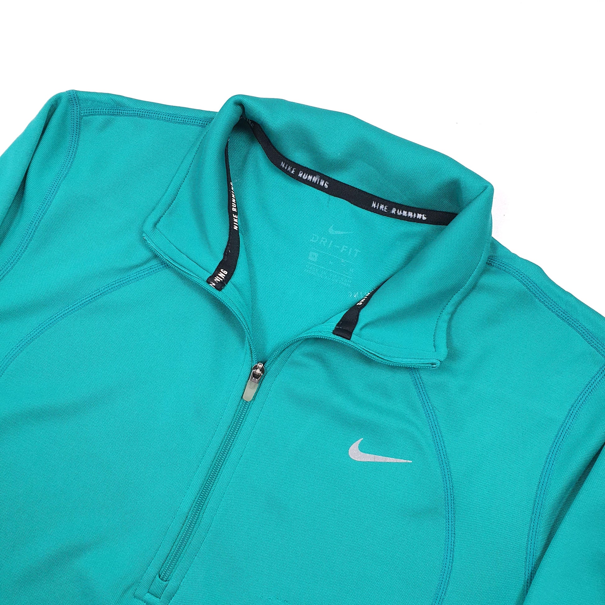 Nike Dri Fit Running Quarter Zip M Green