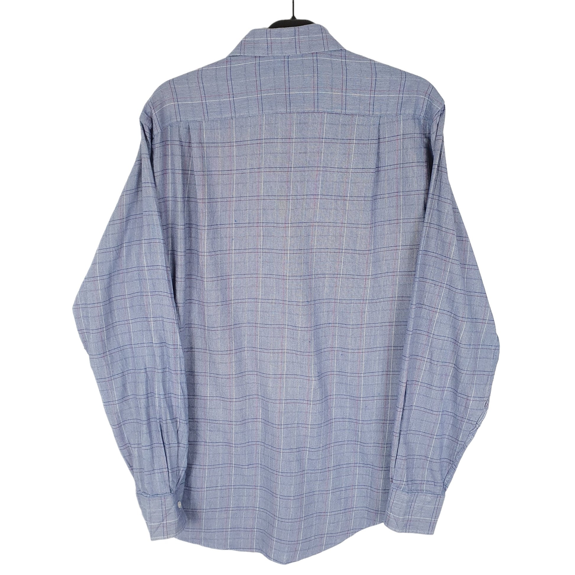 Tommy Hilfiger Long Sleeve Regular Fit Check Shirt Blue