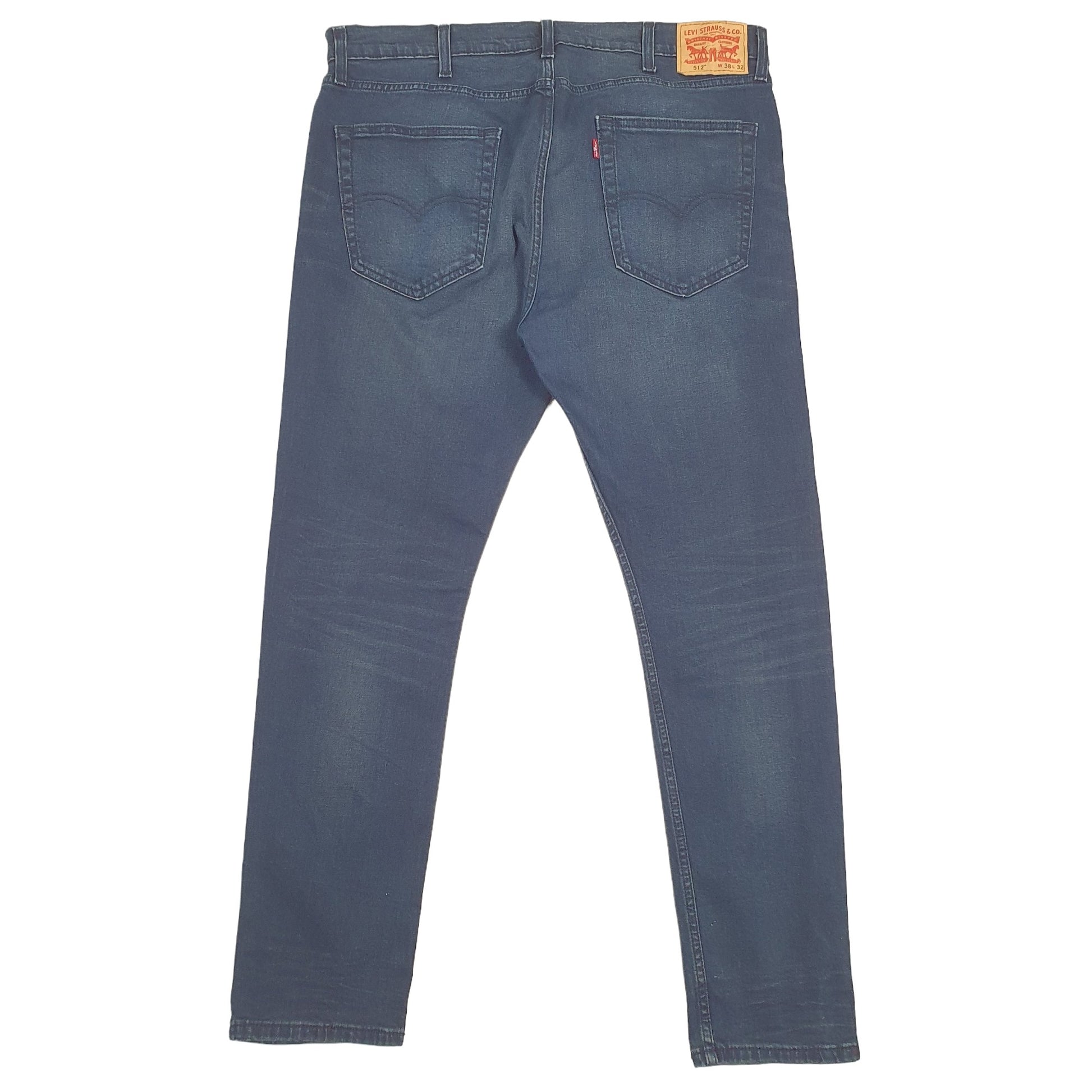 Levis 512 Slim Fit Jeans W38 L32 Navy
