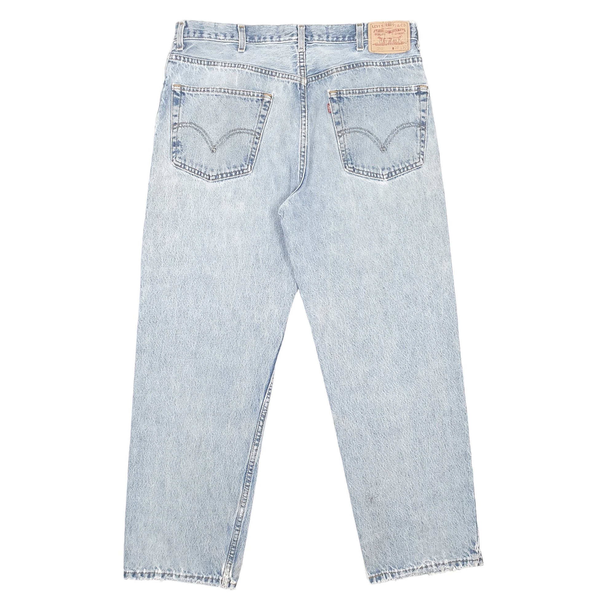 Mens Blue Levis  550 JeansW38 L30