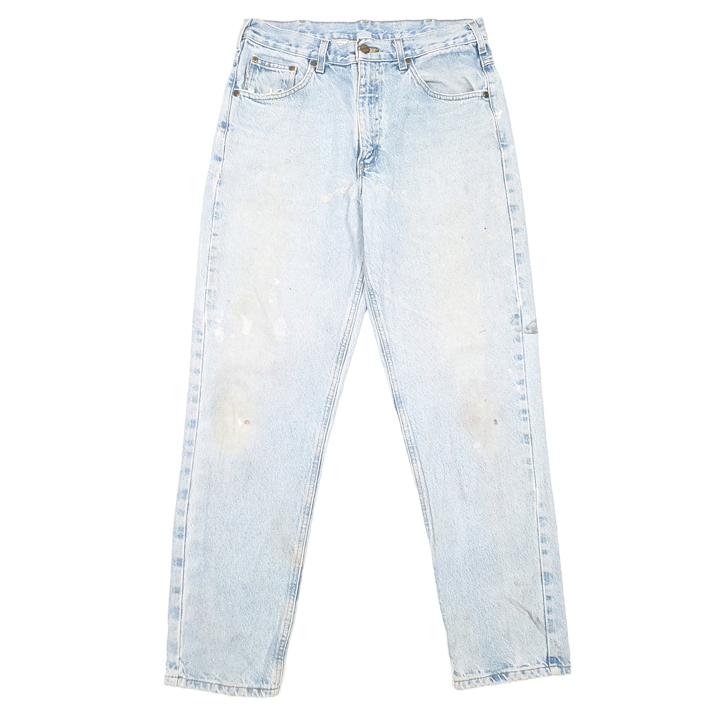 Mens Blue Carhartt Tapered Carpenter JeansW33 L32