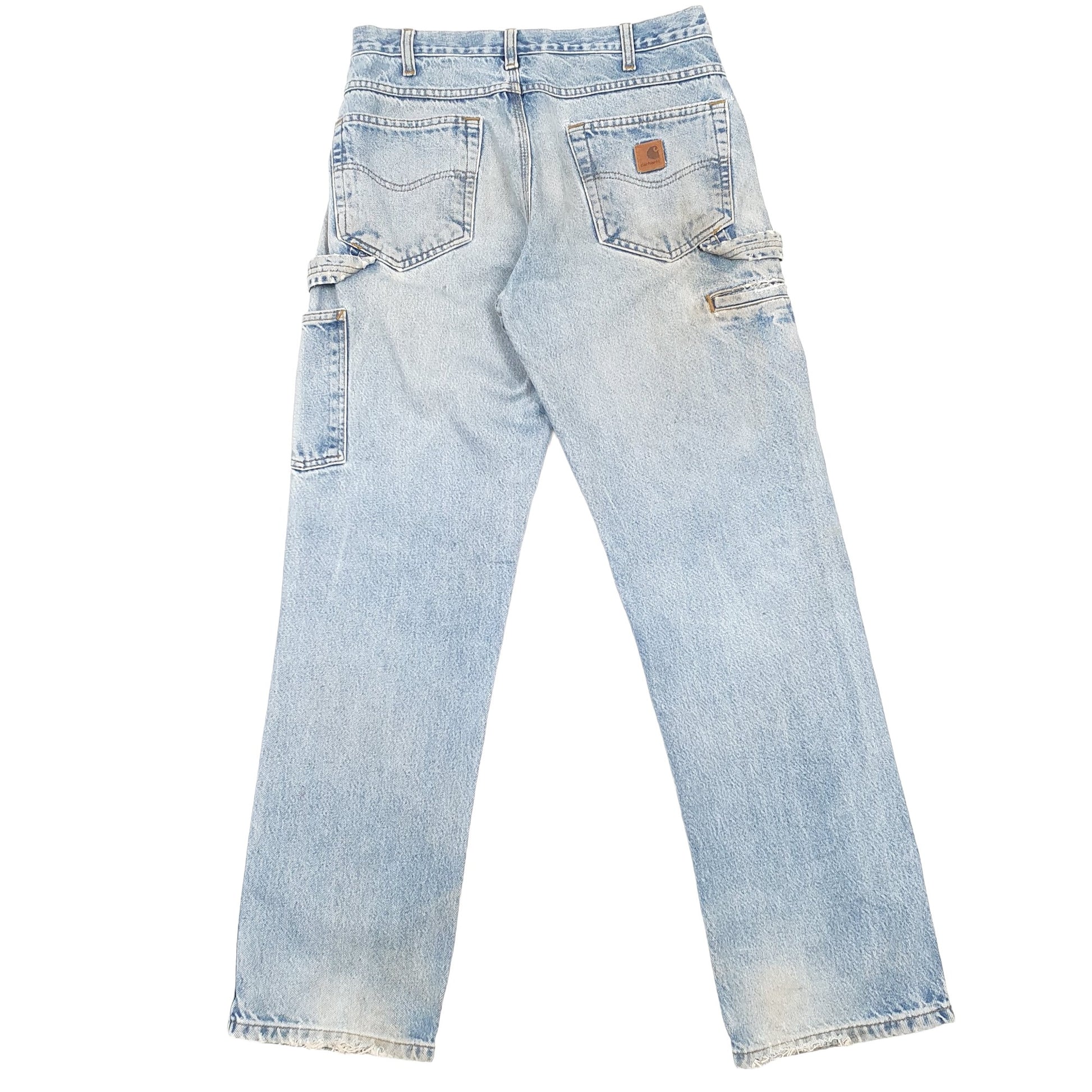 Carhartt Casual Loose Fit Carpenter Jeans W32 L32 Blue