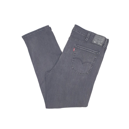 Levis 541 Tapered Fit Stretch Jeans W42 L32 Grey