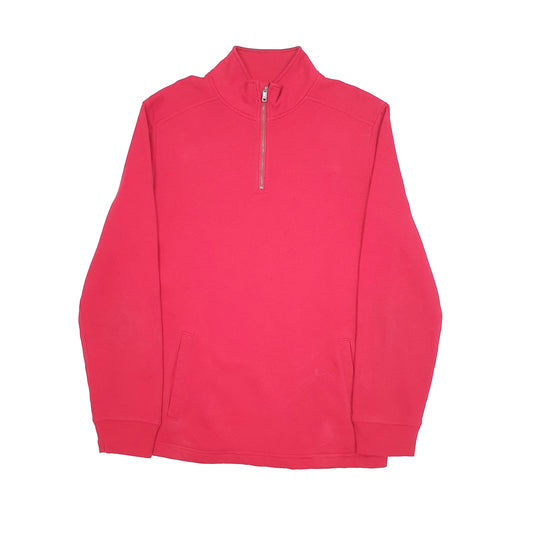 GAP Quarter Zip M Red