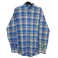 Ralph Lauren Long Sleeve Custom Fit Check Shirt Blue