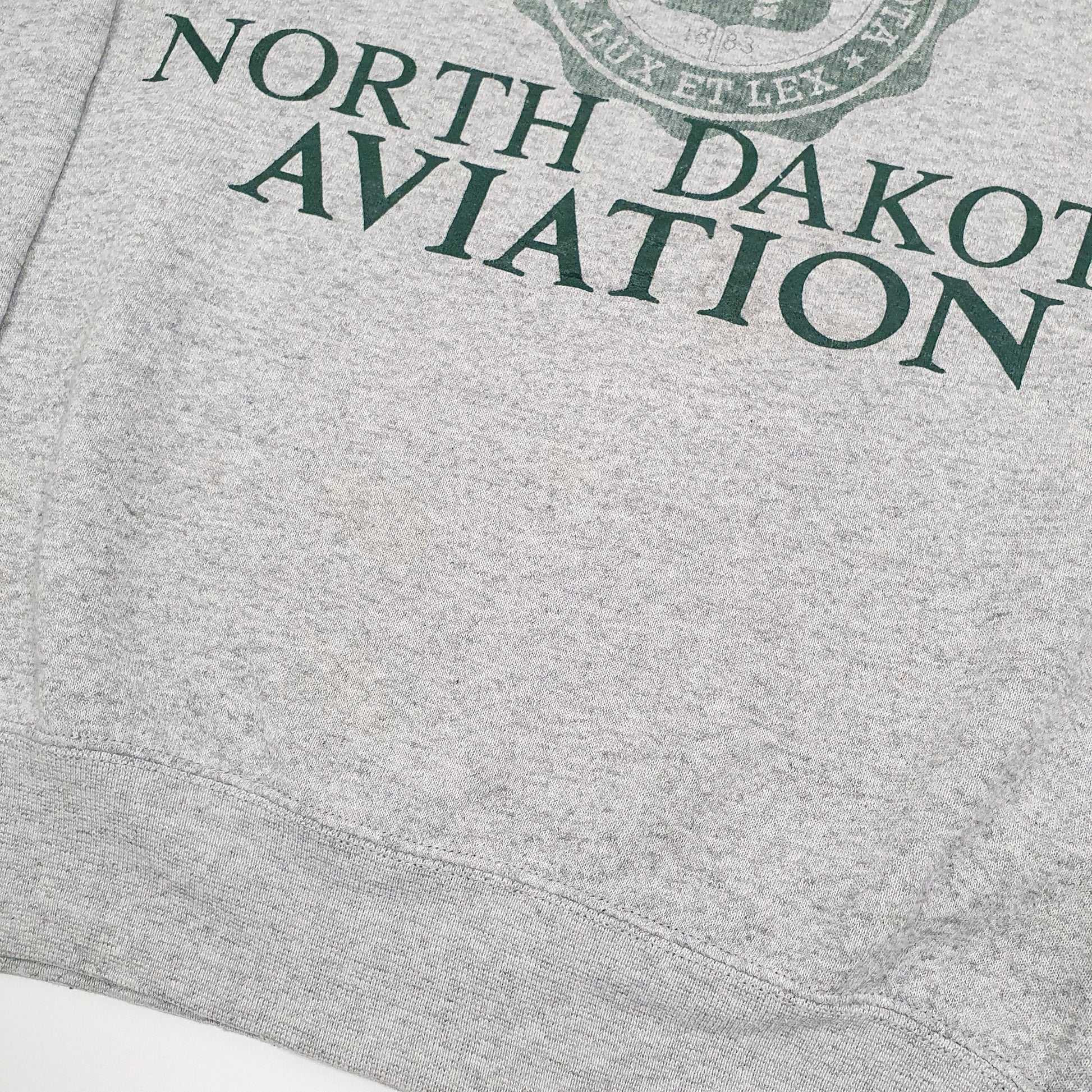 Fruit of the Loom USA College Crewneck L Grey