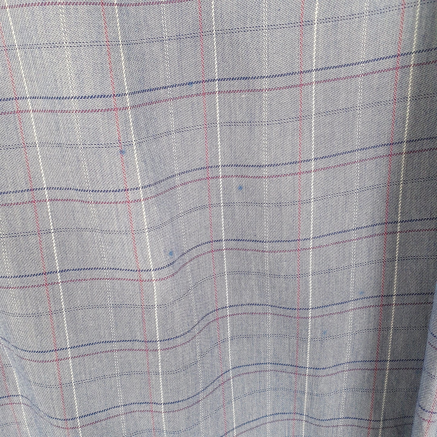 Tommy Hilfiger Long Sleeve Regular Fit Check Shirt Blue