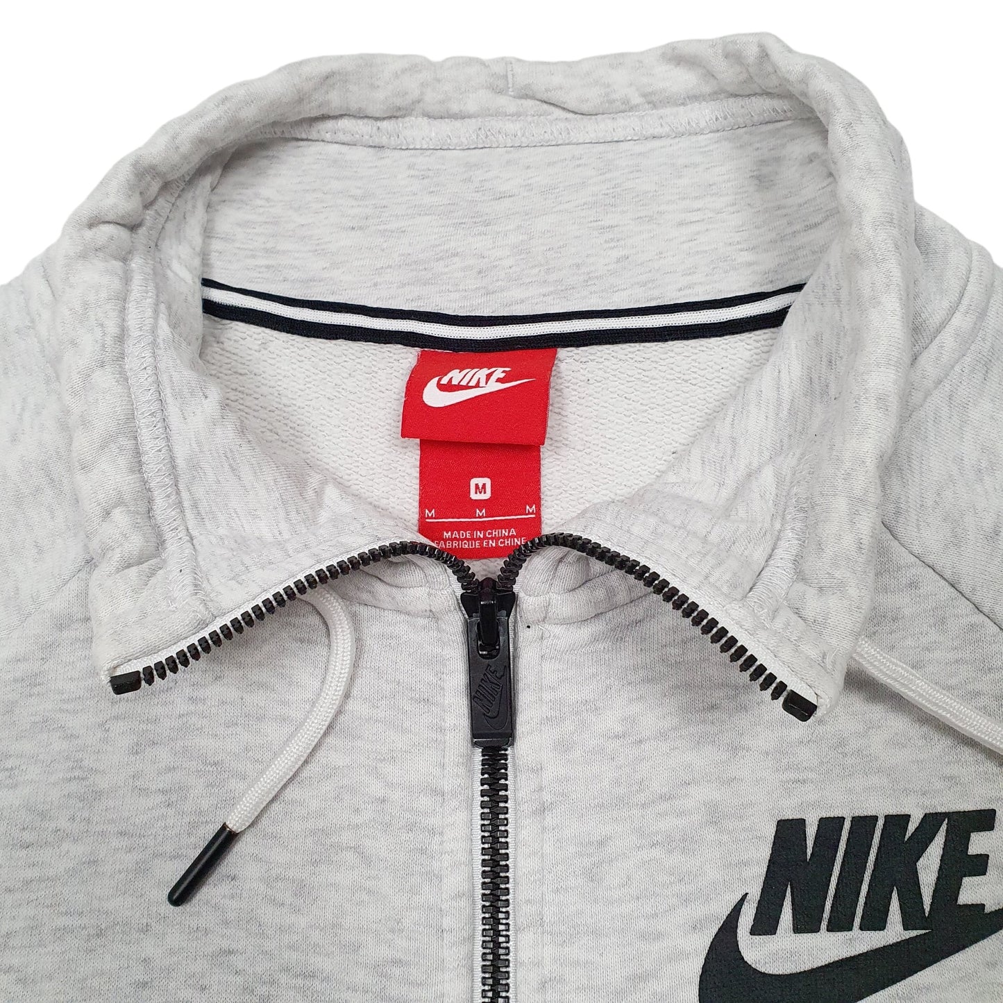 Mens Grey Nike Half Quarter Zip Jumper
