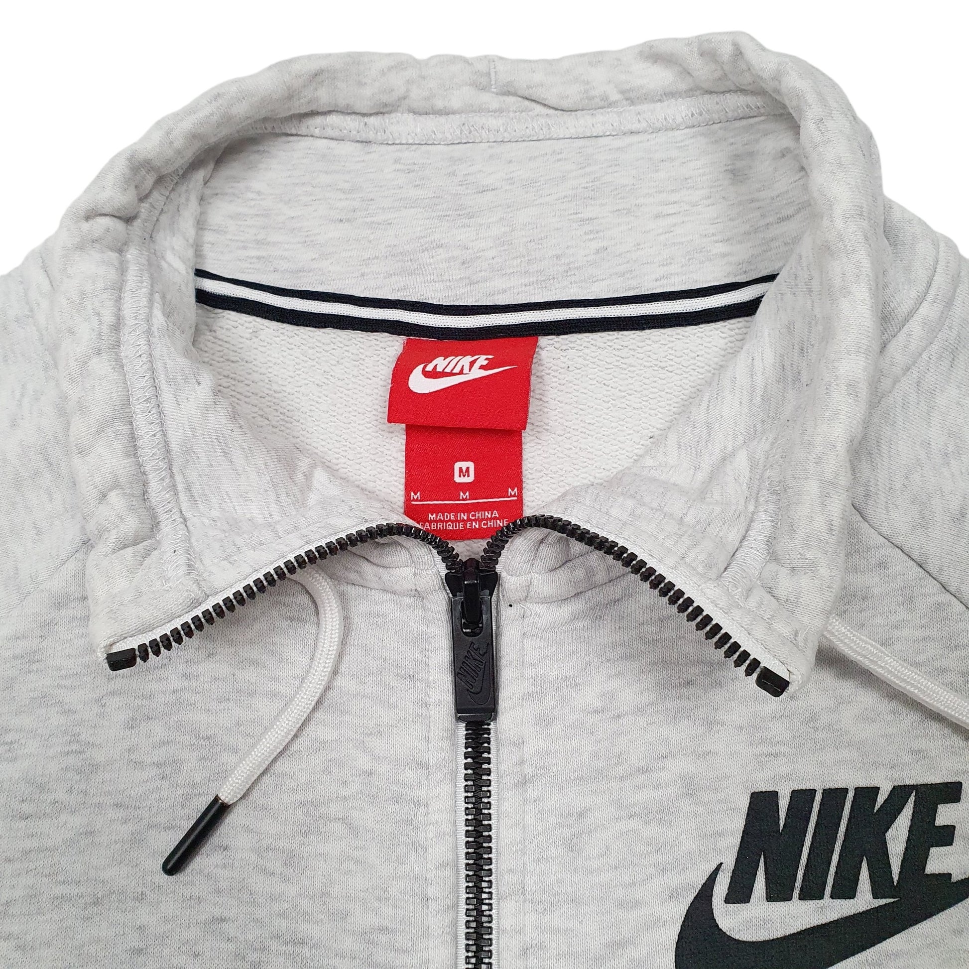 Mens Grey Nike Half Quarter Zip Jumper