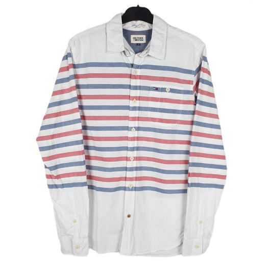 White Tommy Hilfiger Long Sleeve Shirt