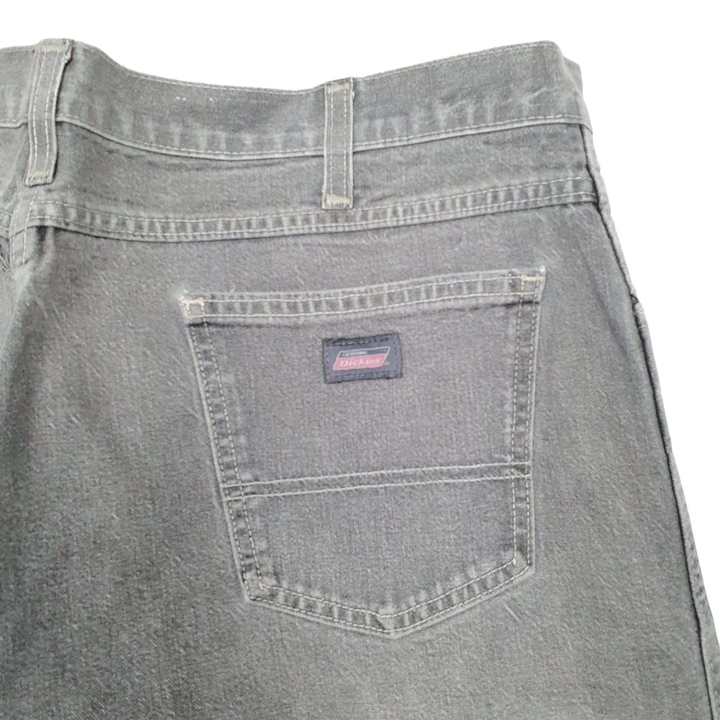 Mens Grey Dickies  Denim Shorts