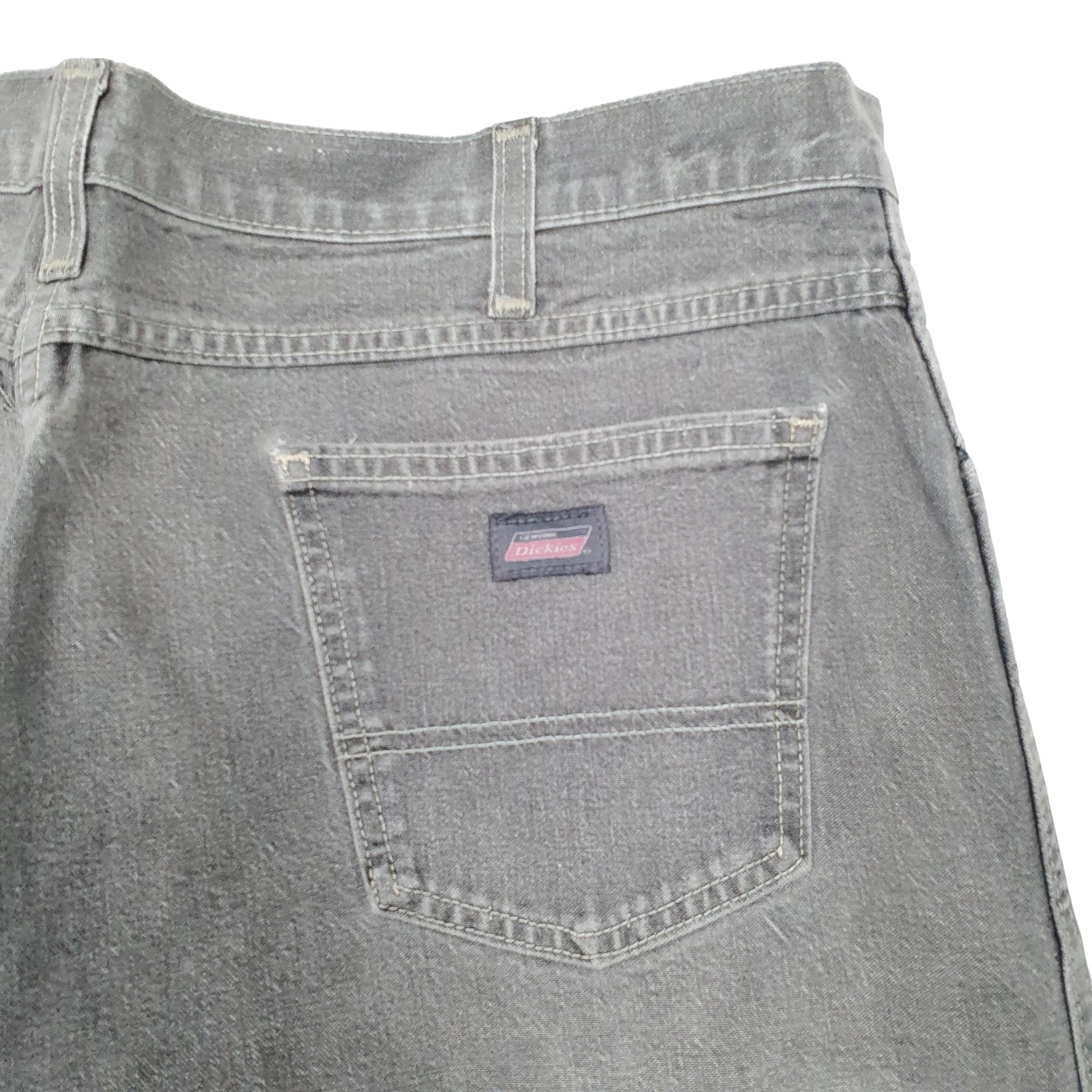 Mens Grey Dickies  Denim Shorts