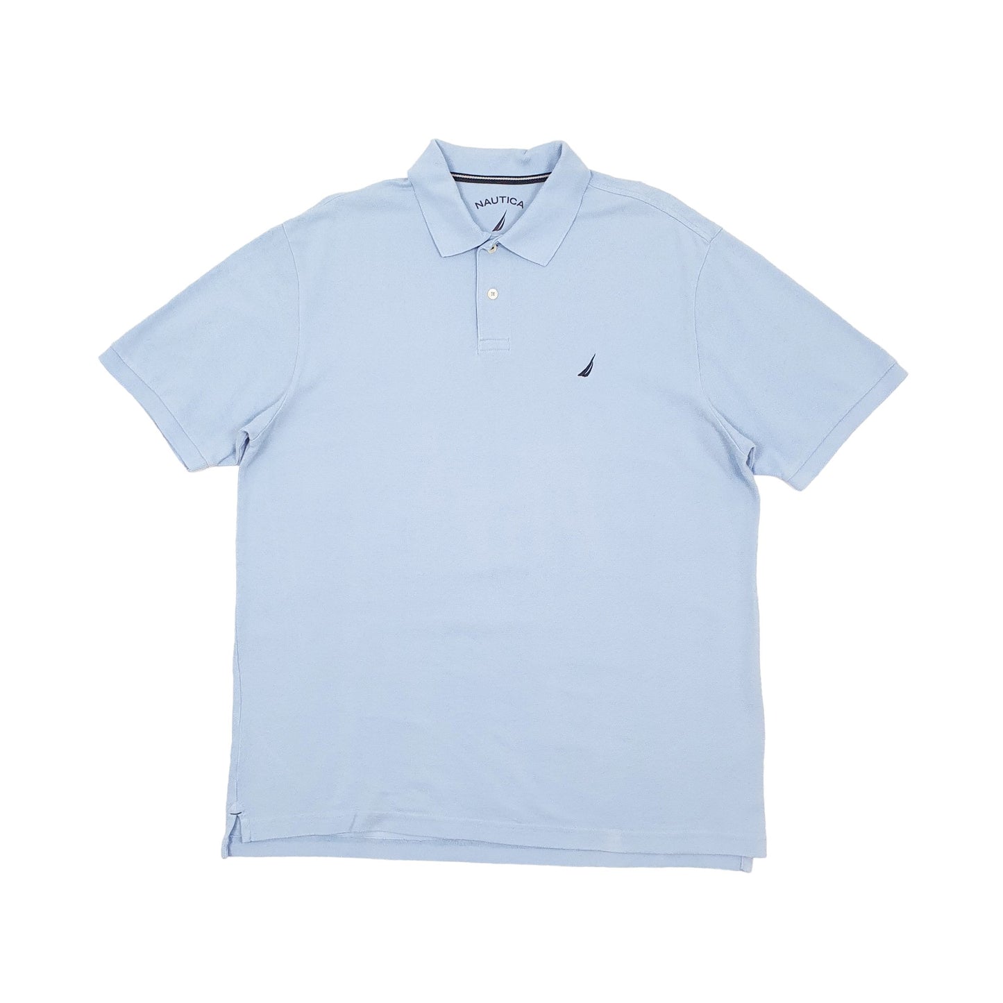 Nautica Short Sleeve Polo Shirt Blue