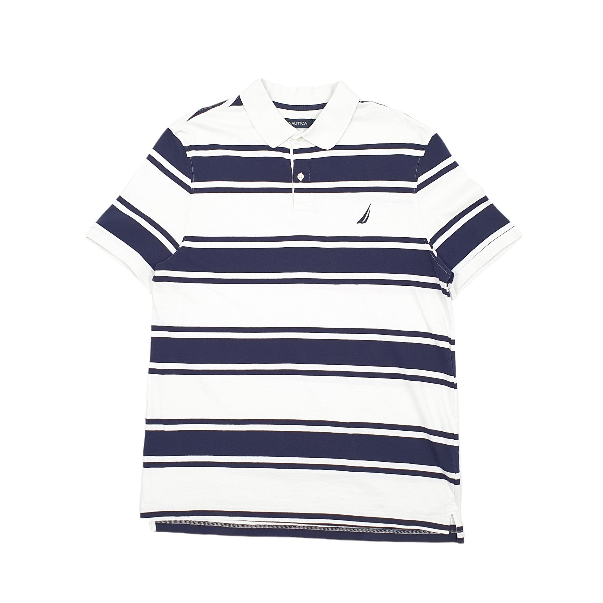 Nautica Short Sleeve Polo Shirt White