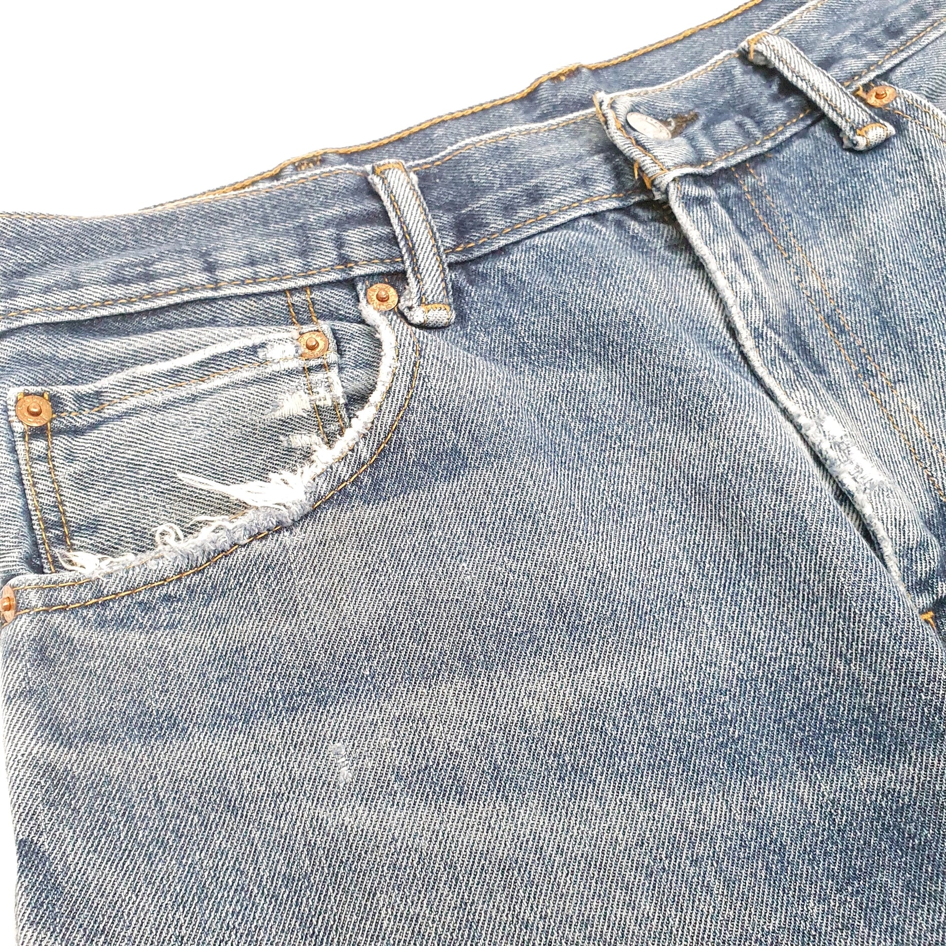 Levis 517 Bootcut Fit Jeans W32 L30 Blue