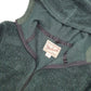 Woolrich 2000's Retro Pile Full Zip Fleece M Green