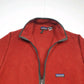 Mens PATAGONIA Synchilla Retro Pile Sherpa 1/4 Quarter Zip Jumper Sweatshirt M