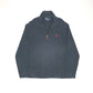 Mens POLO RALPH LAUREN Cotton 1/4 Quarter Zip Jumper Sweatshirt M