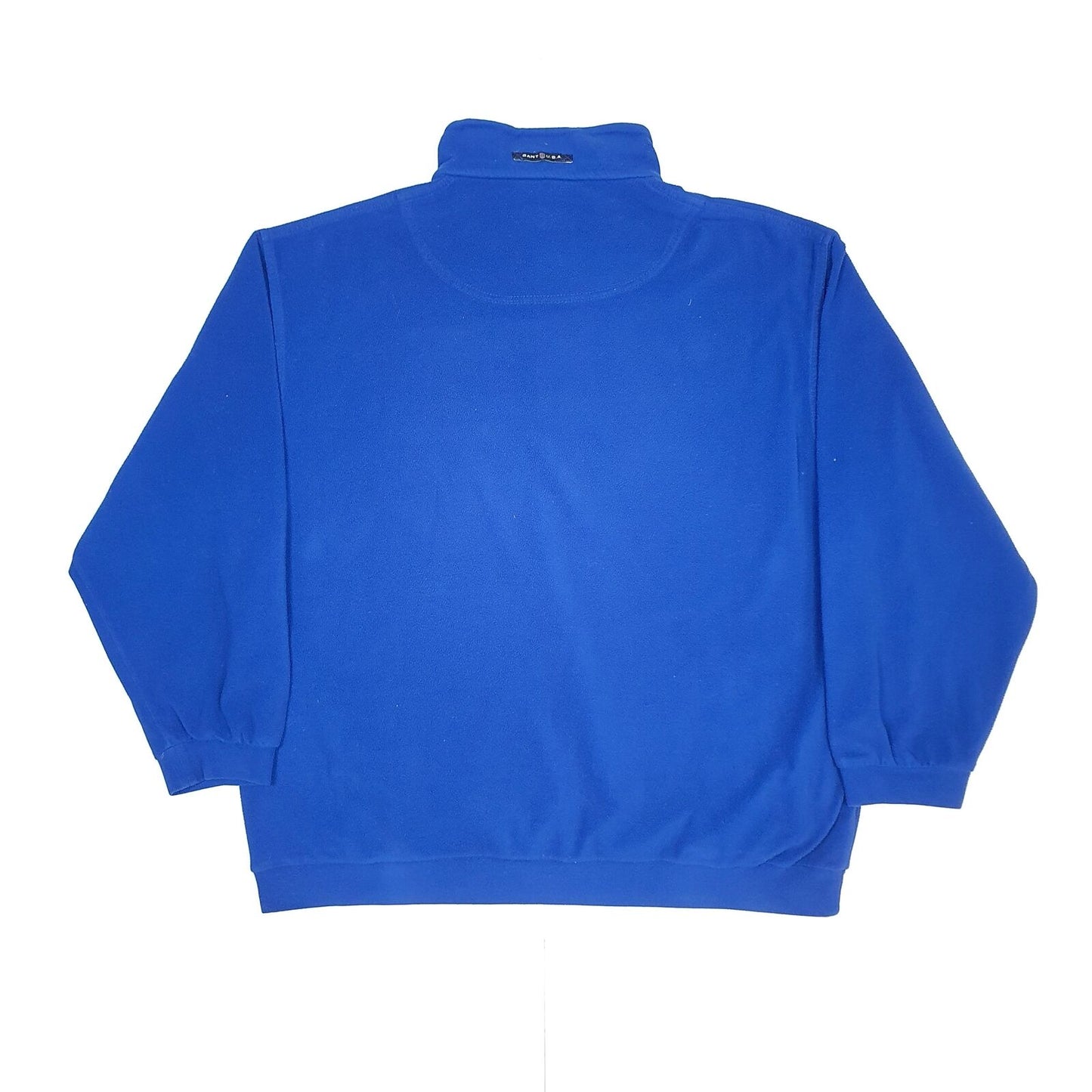 Mens GANT Spellout Polyester 1/4 Quarter Zip Jumper Sweatshirt XXL