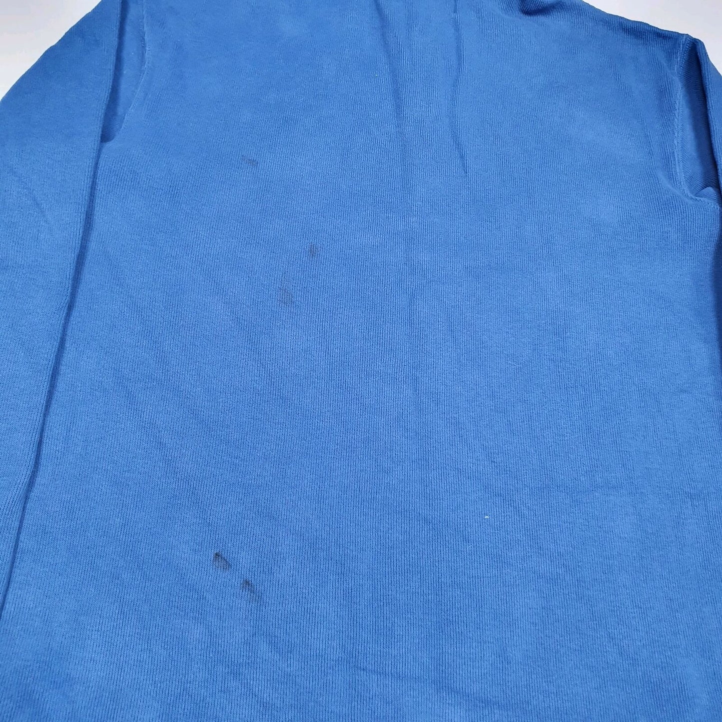 Mens POLO RALPH LAUREN Cotton 1/4 Quarter Zip Jumper Sweatshirt L