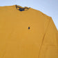 Mens POLO RALPH LAUREN Lightweight Cotton Crewneck Jumper Sweatshirt S