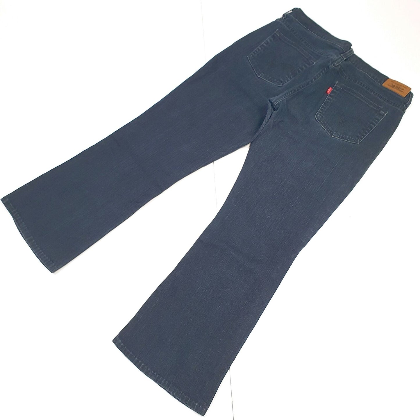 Womens LEVI'S 515 Boot Cut Fit Blue Denim Jeans Trousers UK14