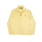 Mens POLO RALPH LAUREN Cotton 1/4 Quarter Zip Jumper Sweatshirt S