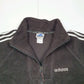 Mens ADIDAS Polyester Full Zip Jumper Sweatshirt L