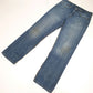 Mens LEVI'S 514 Straight Fit Blue Denim Jeans Trousers W32 L30