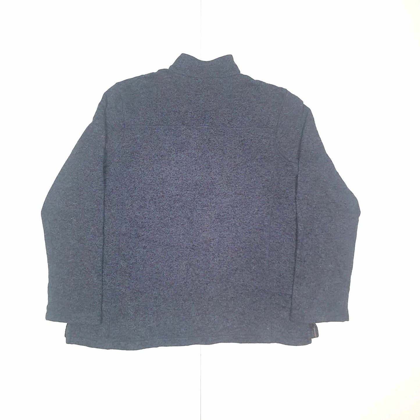 Mens WOOLRICH Polyester 1/4 Quarter Zip Jumper Sweatshirt XL